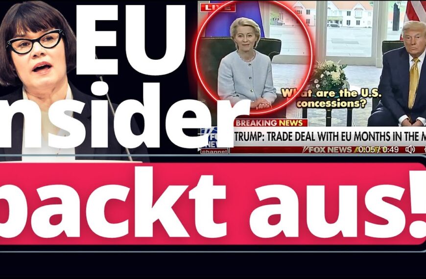 „Trump demütigt Ursula vor der ganzen Welt!“