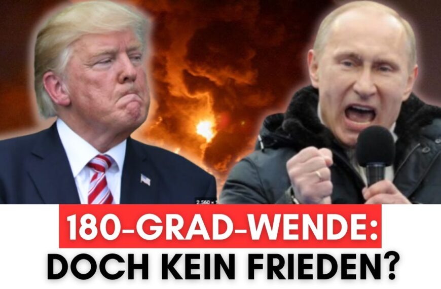 Trump macht Rückzieher? + Details zum möglichen Friedensplan + Selensky sauer über 2er-Treffen!