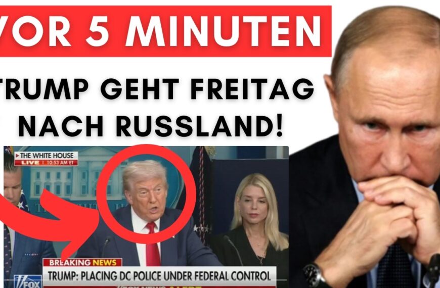 Trump Presse-Meldung: Alaska nur Ablenkung, er trifft Putin in Russland!