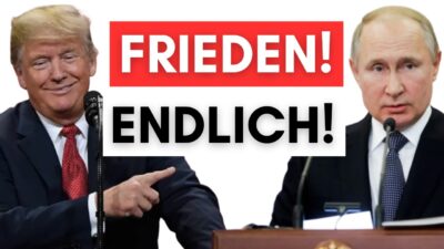 Mehr über den Artikel erfahren Trump & Putin: Friedens-Deal steht! Verhandlungsort bekannt gegeben!