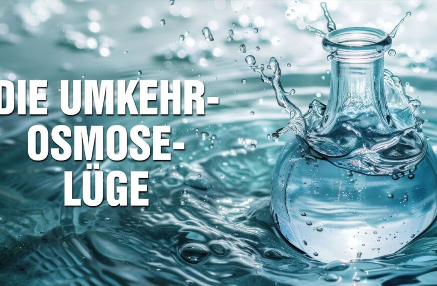 Umkehr-Osmose: Fluch oder Segen? – Welches Wasser schlecht und welches gesund ist – Norbert Heuser