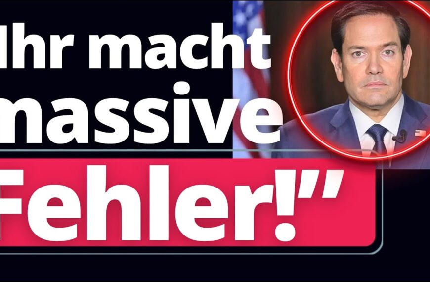 US Außenminister sendet SCHOCK-Nachricht an Deutsche Behörden!