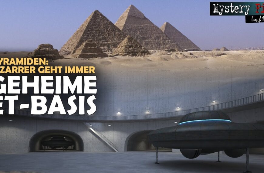 Verrückt: UFO-Hangar unter Pyramiden | Schweizer will die Alien-Basis selbst besucht haben