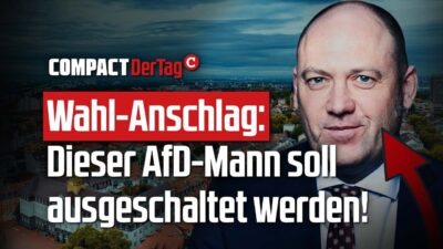 Mehr über den Artikel erfahren Wahl-Anschlag: Dieser AfD-Mann soll ausgeschaltet werden!💥