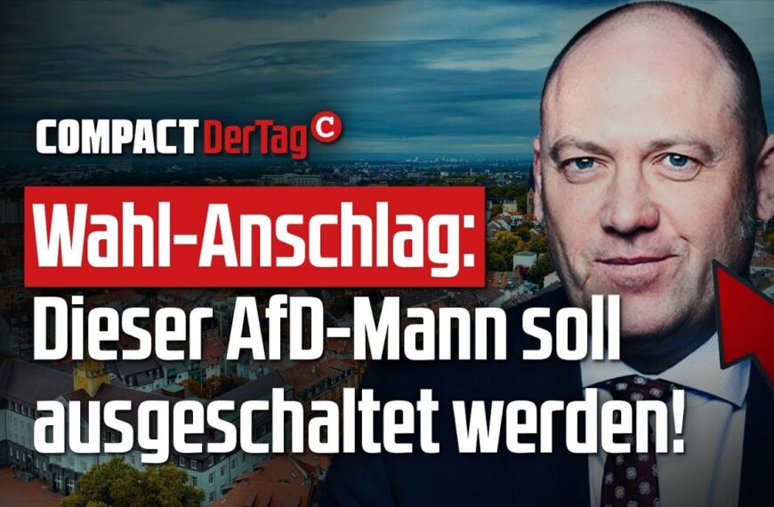 Wahl-Anschlag: Dieser AfD-Mann soll ausgeschaltet werden!💥