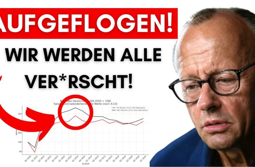 Wahnsinn: Regierung manipuliert wichtige Statistik! Das wird Merz den Kopf kosten!
