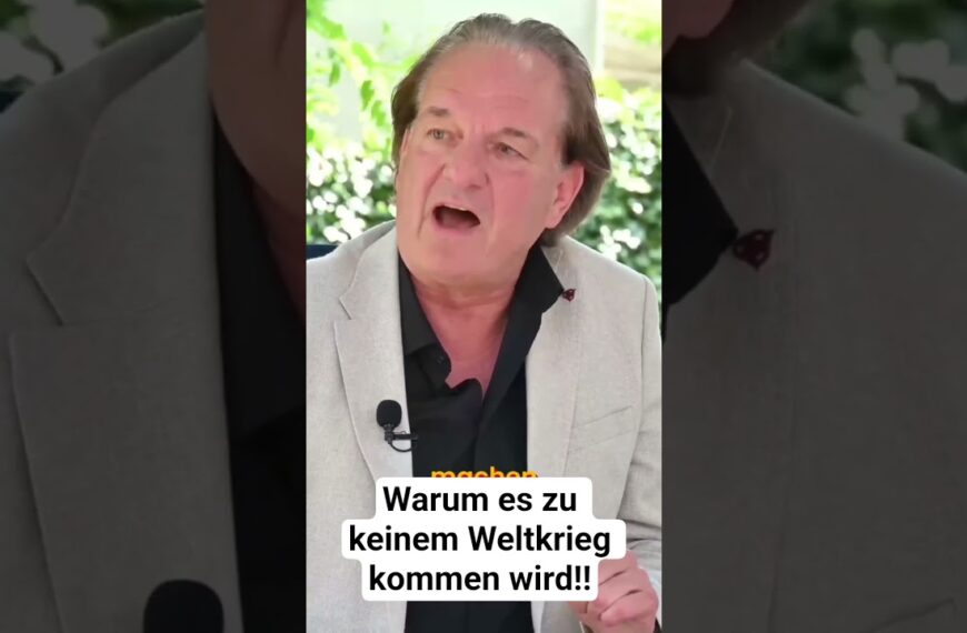 Warum es zu keinem Weltkrieg kommen wird‼️