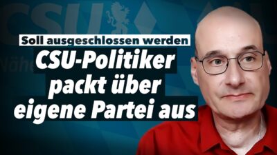 Mehr über den Artikel erfahren Wegen Protest mit AfD: CSU-Politiker droht Parteiausschluss – Markus Hammer im Gespräch