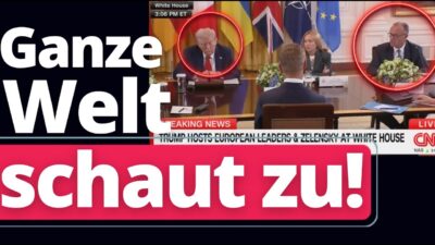 Mehr über den Artikel erfahren White House Politbombe: Trump bügelt Merz vor laufender Kamera ab!!