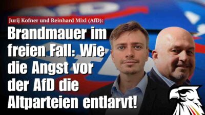 Mehr über den Artikel erfahren Wie die Angst vor der AfD die Altparteien entlarvt! | Jurij Kofner und Reinhard Mixl (AfD)