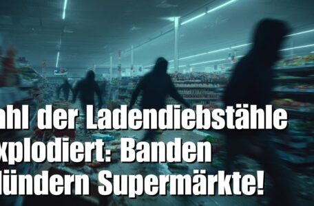 Zahl der Ladendiebstähle explodiert: Banden plündern Supermärkte!
