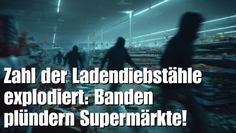 Mehr über den Artikel erfahren Zahl der Ladendiebstähle explodiert: Banden plündern Supermärkte!