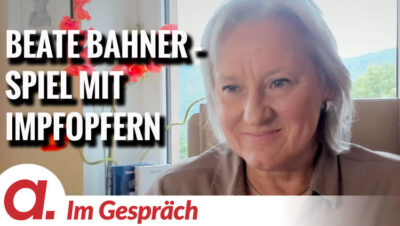 Mehr über den Artikel erfahren Im Gespräch: Beate Bahner | Spiel vor Gericht mit Impfopfern