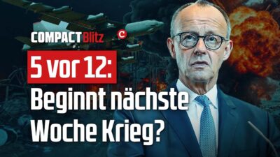 Mehr über den Artikel erfahren 5 vor 12: Beginnt nächste Woche Krieg? ⚡️