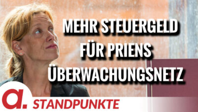 Mehr über den Artikel erfahren „Demokratie leben!“ Noch mehr Steuergeld für Priens Überwachungsnetz | Von Janine Beicht