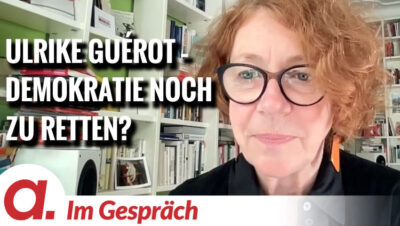 Mehr über den Artikel erfahren Im Gespräch: Ulrike Guérot | Ist die Demokratie noch zu retten?