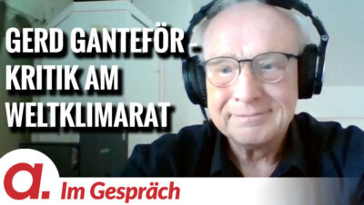 Mehr über den Artikel erfahren Im Gespräch: Gerd Ganteför | Kritik am Narrativ des Weltklimarates