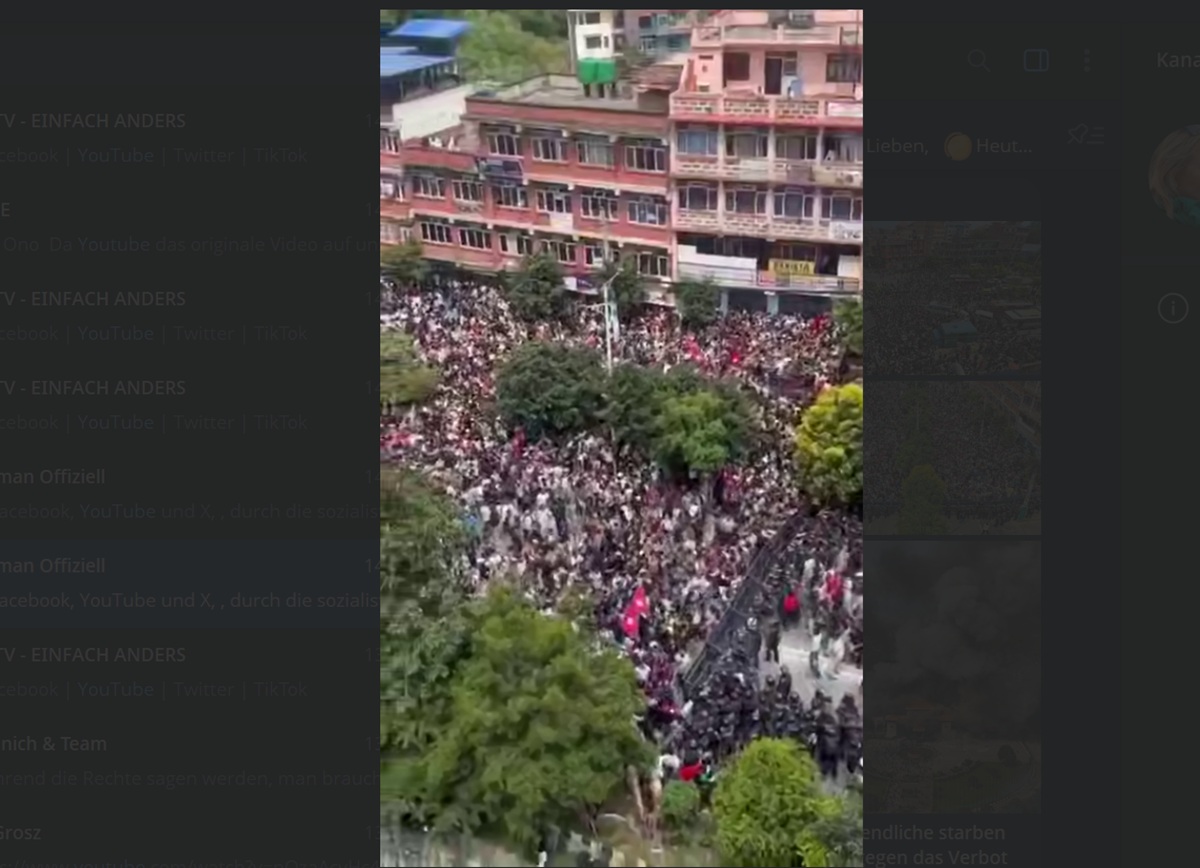 Massenproteste in Nepal: Neun Jugendliche starben bei den Protesten der Generation Z …