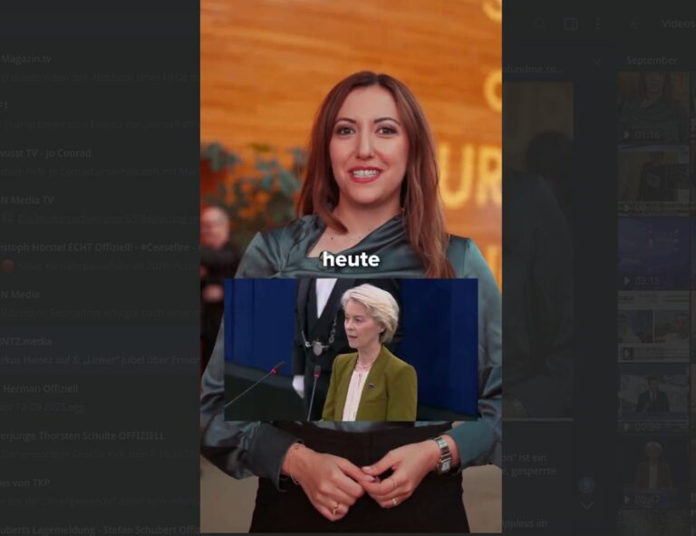 Mehr über den Artikel erfahren Ursula von der Leyens EU Weg in die Mediendiktatur