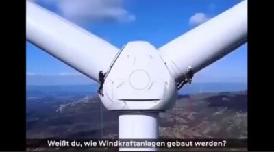 Mehr über den Artikel erfahren Wissen Sie, wie Windkraftanlagen gebaut werden? Erschreckend!