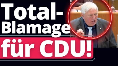 Mehr über den Artikel erfahren AfD Debatte eskaliert völlig: CDU Minister tobt während Sitzung!
