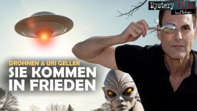 Mehr über den Artikel erfahren Alien-Drohnen | „Glauben Sie niemanden“: Kuriose Aussagen von Löffelbieger Uri Geller 🥄😨