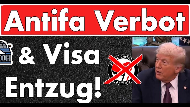 Mehr über den Artikel erfahren Antifa soll verboten werden! Visa-Entzug in den USA läuft bereits! Dunja Hayali zieht sich zurück!
