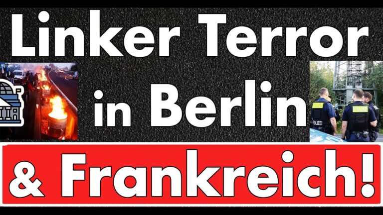 Mehr über den Artikel erfahren Antifa: Zehntausende ohne Strom – tagelang! Linker Terror in Deutschland & Frankreich bedroht Leben!