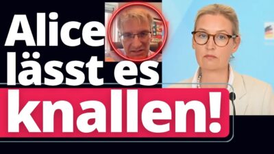 Mehr über den Artikel erfahren Charlie Kirk: Alice Weidel platzt der Kragen wegen Theveßen!