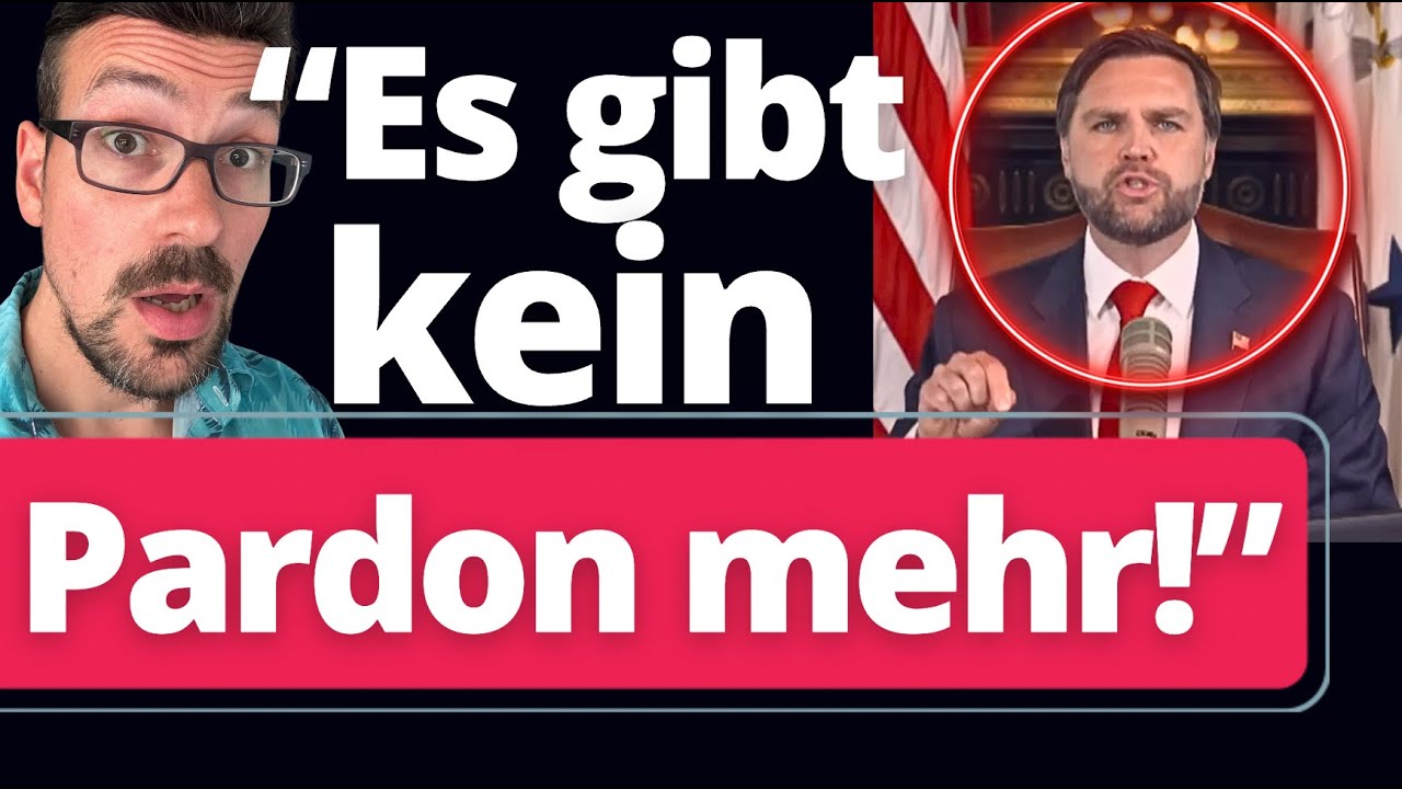Charlie Kirk Attentat: Jetzt eskaliert JD Vance VÖLLIG!
