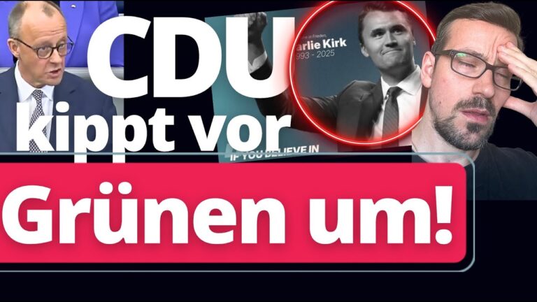 Mehr über den Artikel erfahren Charlie Kirk Attentat löst CDU Skandal aus!