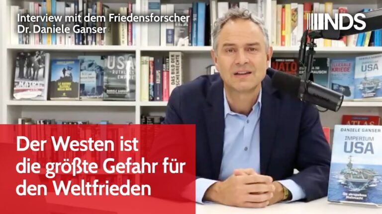 Mehr über den Artikel erfahren Daniele Ganser im Interview: Der Westen ist die größte Gefahr für den Weltfrieden | NDS