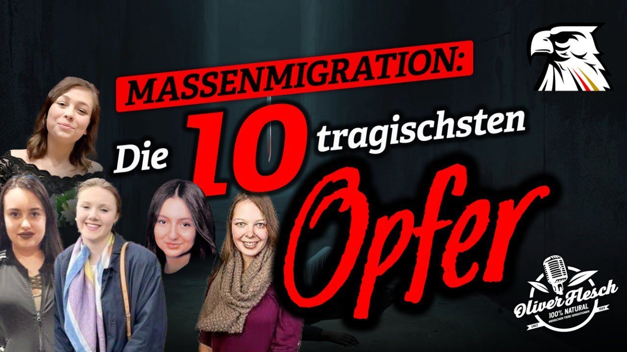 „Danke, Merkel!“ — Die zehn tragischsten Opfer der Massenmigration!