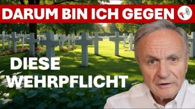 Mehr über den Artikel erfahren Darum bin ich gegen die Wehrpflicht! | Dr. Josef Thoma (Keine Satire)