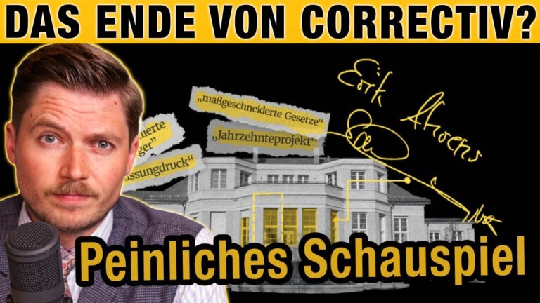 Mehr über den Artikel erfahren Das ENDE von Correctiv? Potsdam-Theater und neuer Kronzeuge! Hayali nimmt Auszeit! ft. Jana