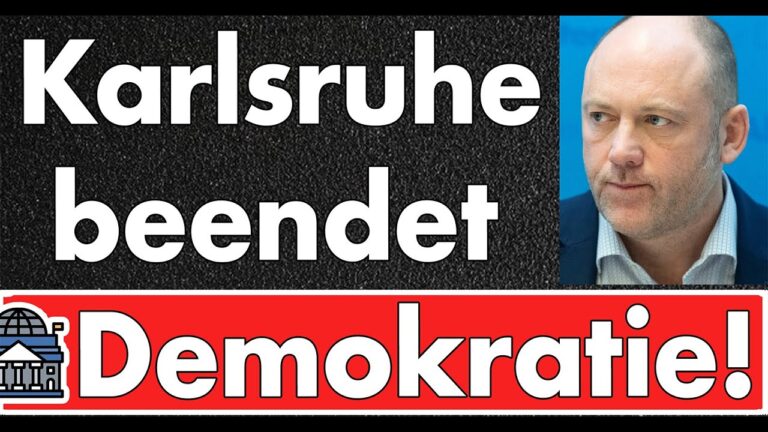 Mehr über den Artikel erfahren Demokratie am 16.09.2025 beerdigt! Verfassungsgericht bestätigt Ausschluss von OB-Kandidaten Paul