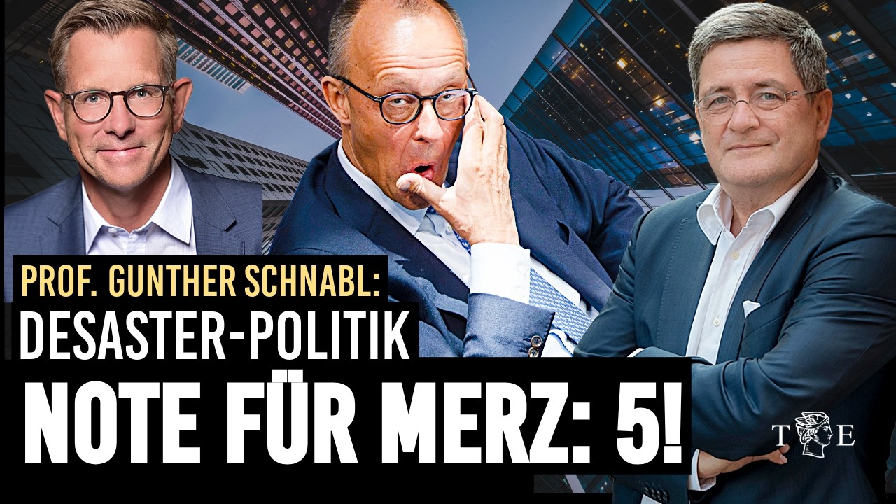 Desaster-Politik: Wirtschaftsprofessor gibt Merz die Note 5