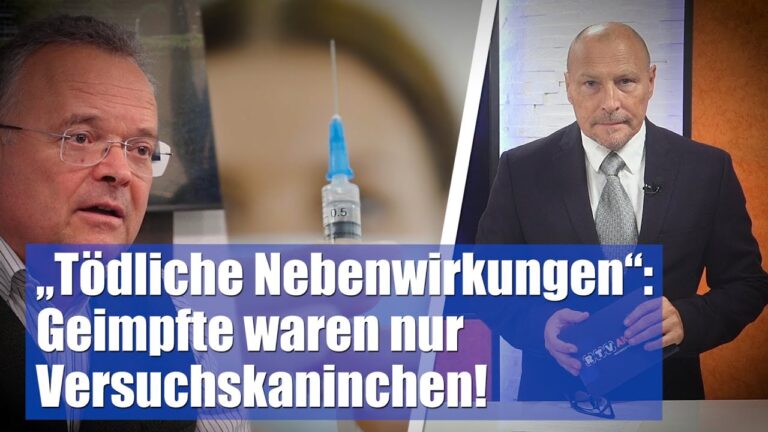 Mehr über den Artikel erfahren „Tödliche Nebenwirkungen“: Geimpfte waren nur Versuchskaninchen!
