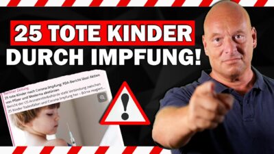 Mehr über den Artikel erfahren EILT: 25 tote Kinder nach Corona-Impfung – Mainstream gibt es offiziell zu! (TRAURIG…)