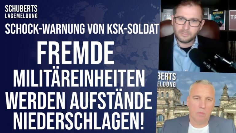 Mehr über den Artikel erfahren Elitesoldat packt aus💥Interna: Linksextreme & Tiefer Staat!💥“In Deutschland herrscht bereits Krieg!“