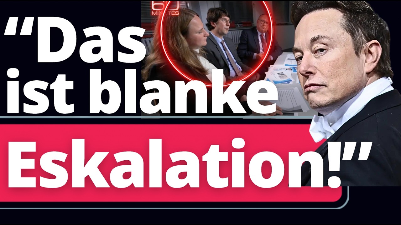 Elon Musk eskaliert: „Deutsche Justiz ermittelt gegen US-Bürger!“