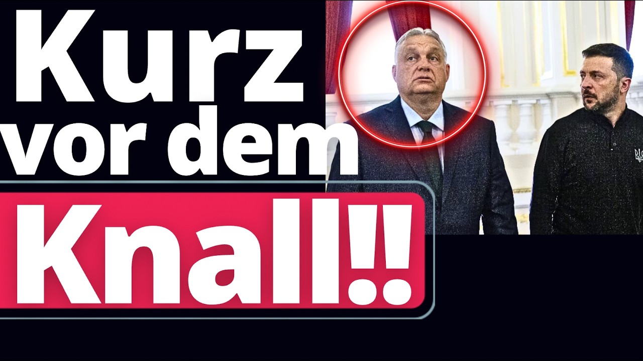 🚨 Orban eskaliert gegen Selenski: Nächste Stufe im Ukraine-Krieg erreicht!