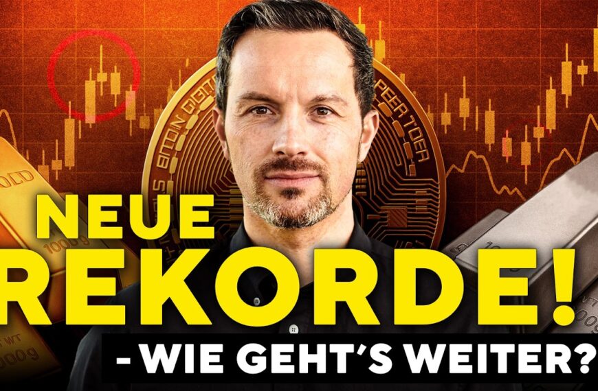 Goldpreis explodiert, Silber zieht nach – Bitcoin bald auf neuem Allzeithoch?