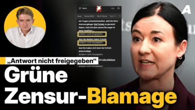 Mehr über den Artikel erfahren Grüne will Interviewfragen streichen – das geht nach hinten los