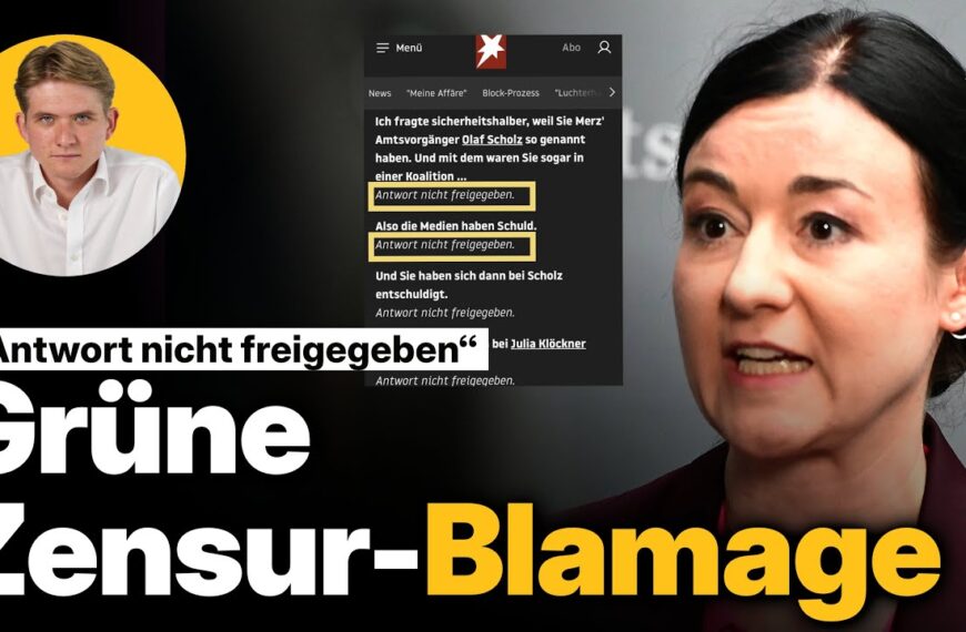 Grüne will Interviewfragen streichen – das geht nach hinten los