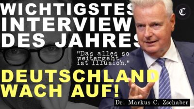 Mehr über den Artikel erfahren Härteste Fakten des Jahres im Interview: Zschabers Zahlen gegen Illusionen. Deutschland hat fertig.