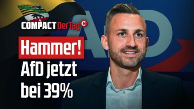 Mehr über den Artikel erfahren Hammer! AfD jetzt bei 39%! 💥