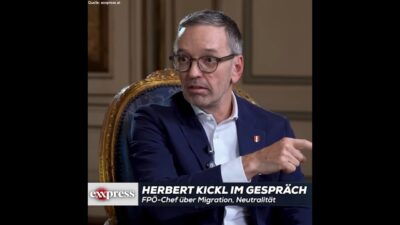 Mehr über den Artikel erfahren Herbert Kickl im exxpress-Interview: „Diese Völkerwanderung ist eine Schicksalsfrage!“