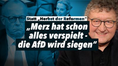 Mehr über den Artikel erfahren „Herbst der Reformen“ abgesagt – Werner Patzelt analysiert den Untergang der Union