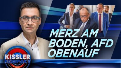 Mehr über den Artikel erfahren Hilflos gegen die AfD: Wie Merz, CSU & SPD den Höhenflug befeuern | KISSLER Kompakt